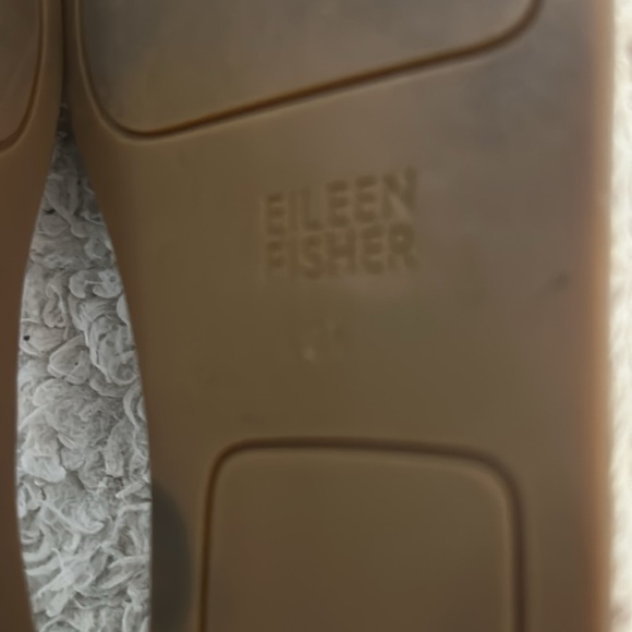 Eileen Fisher metallic strappy espadrilles 9.5 - Picture 4 of 4